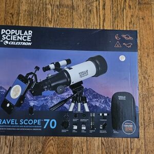 Travel Scope 70 - Black and White